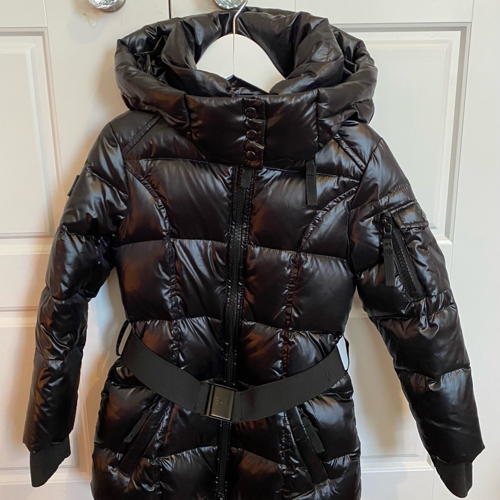 SAM. Black Soho Kids Puffer Jacket